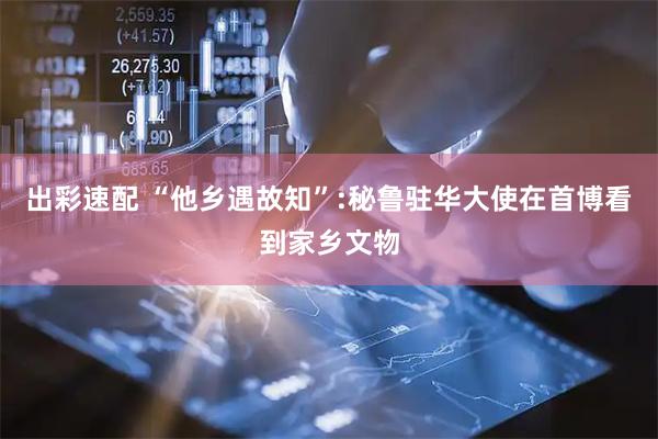 出彩速配 “他乡遇故知”:秘鲁驻华大使在首博看到家乡文物